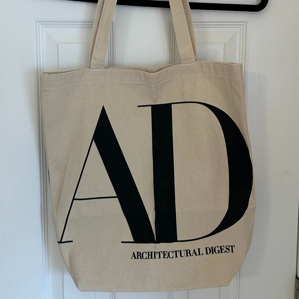 Architectural Digest Canvas Tote